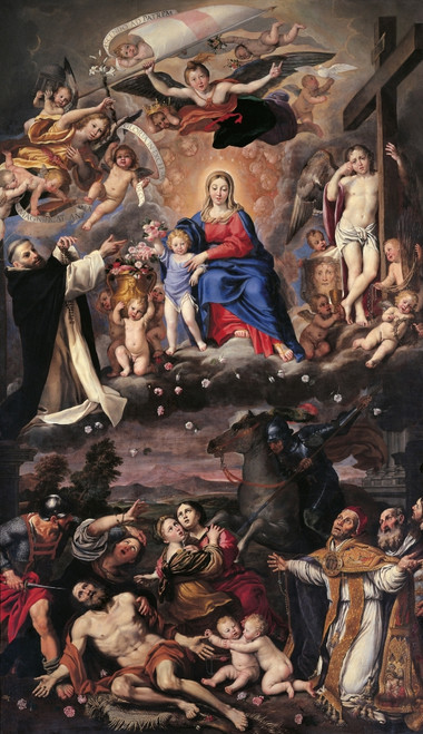 Madonna Of The Rosary Poster Print - Item # VAREVCMOND025VJ073H