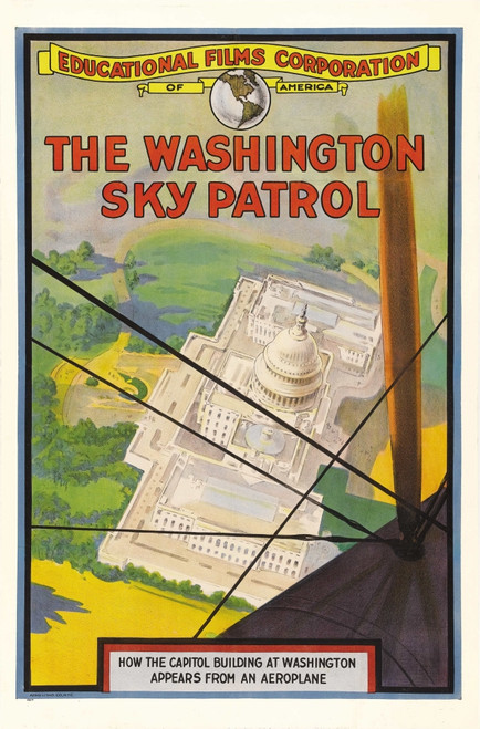 Washington Sky Patrol 1918 Movie Poster Masterprint - Item # VAREVCMCDWASKEC001H