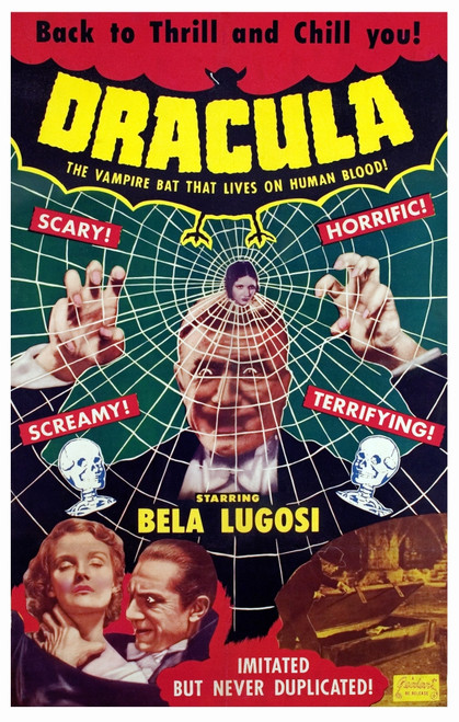 Dracula Movie Poster Masterprint - Item # VAREVCMCDDRACEC001