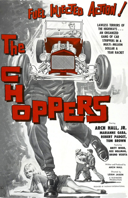 The Choppers Poster Art 1961 Movie Poster Masterprint - Item # VAREVCMMDCHOPEC001H