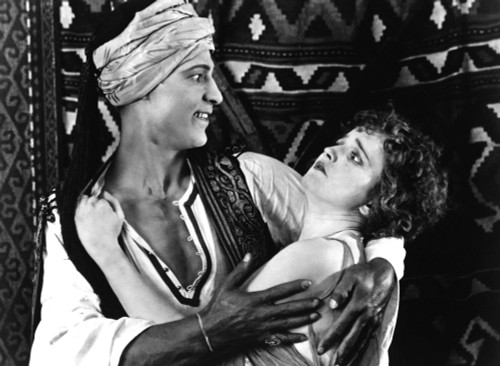 The Sheik From Left: Rudolph Valentino Agnes Ayres 1921 Photo Print - Item # VAREVCMCDSHEIEC001H