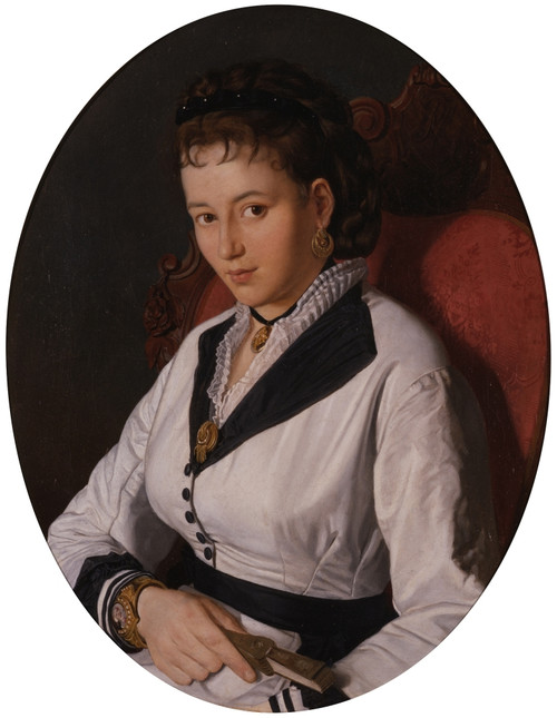 Portrait Of Young Lady Poster Print - Item # VAREVCMOND076VJ153H