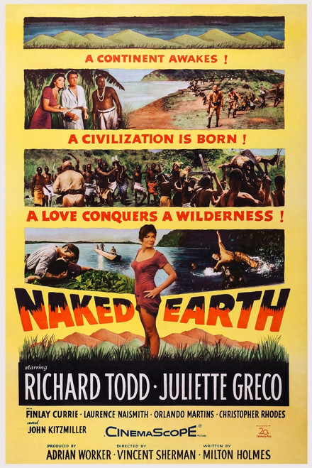 The Naked Earth U Movie Poster Masterprint - Item # VAREVCMCDNAEAFE004H