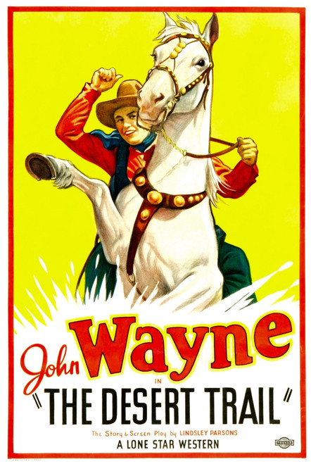 The Desert Trail John Wayne 1935 Movie Poster Masterprint - Item # VAREVCMSDDETREC001H