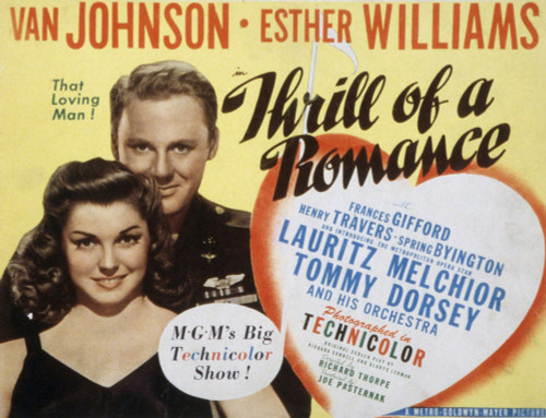 Thrill Of A Romance Esther Williams Van Johnson 1945 Movie Poster Masterprint - Item # VAREVCMSDTHOFEC032H