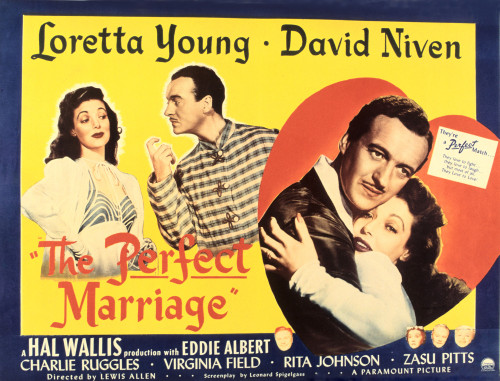 The Perfect Marriage Loretta Young David Niven 1946 Movie Poster Masterprint - Item # VAREVCMSDPEMAEC001H