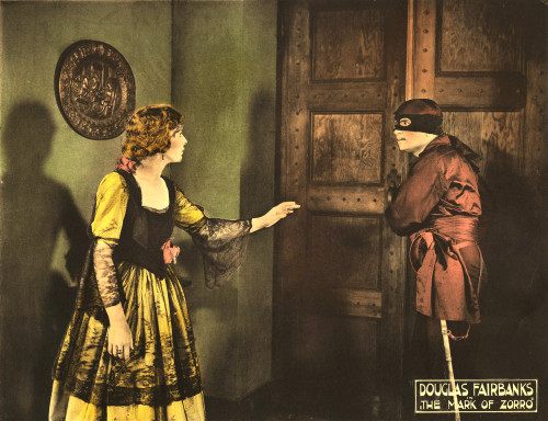 The Mark Of Zorro Marguerite De La Motte Douglas Fairbanks Sr. 1920 Movie Poster Masterprint - Item # VAREVCM8DMAOFEC012H