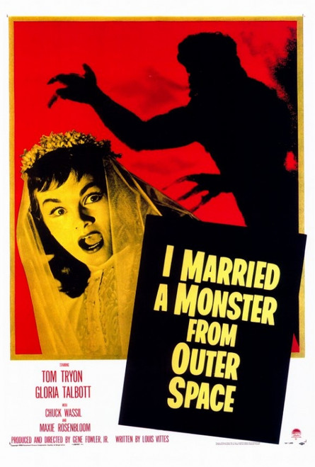 I Married A Monster From Outer Space Movie Poster Print (27 x 40) - Item # MOVEF3241
