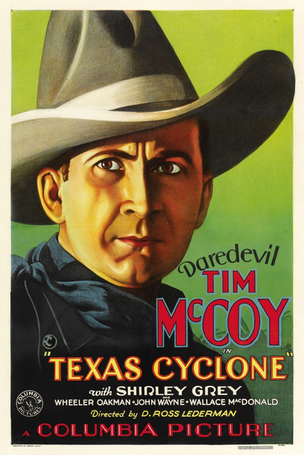 Texas Cyclone Tim Mccoy 1932. Movie Poster Masterprint - Item # VAREVCMMDTECYEC002H