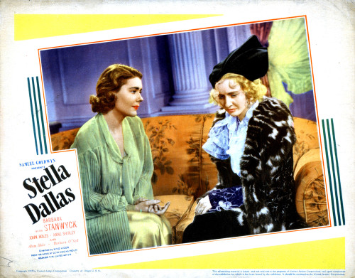 Stella Dallas From Left Barbara O'Neil Barbara Stanwyck 1937 Movie Poster Masterprint - Item # VAREVCMCDSTDAEC085H