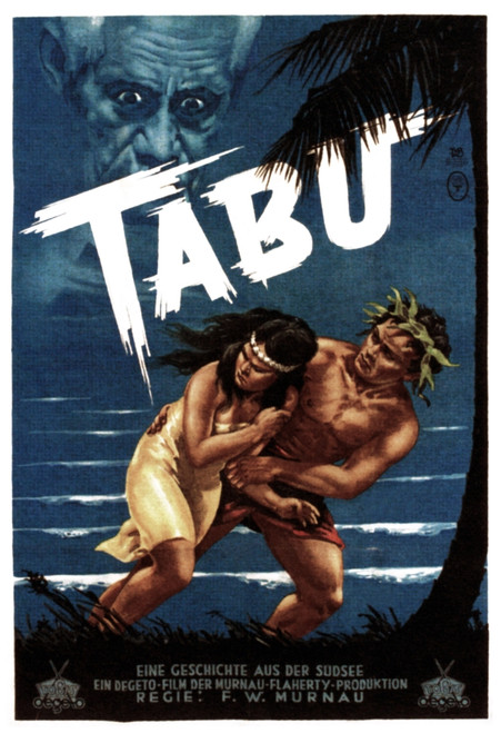Tabu From Left: Matahi Anne Chevalier On German Poster Art 1931. Movie Poster Masterprint - Item # VAREVCMMDTABUEC002H
