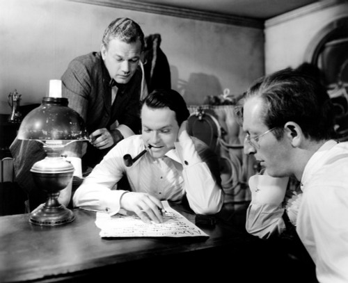 Citizen Kane From Left Joseph Cotten Orson Welles Everett Sloane 1941 Photo Print - Item # VAREVCMBDCIKAEC065H