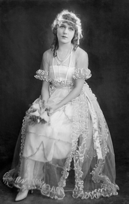 Mary Pickford In Her Wedding Dress 1920 Photo Print - Item # VAREVCPBDMAPIEC127H