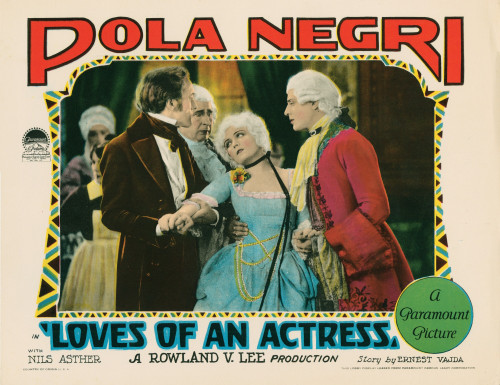 Loves Of An Actress Lobbycard Nigel De Brulier Pola Negri 1928 Movie Poster Masterprint - Item # VAREVCMCDLOOFEC498H