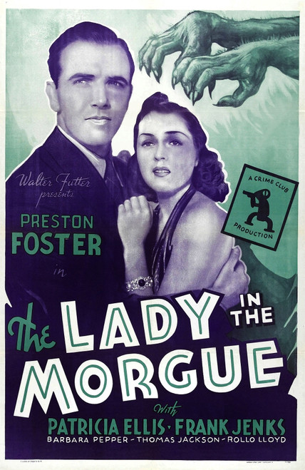 The Lady In The Morgue Us Poster Art From Left: Preston Foster Patricia Ellis 1938 Movie Poster Masterprint - Item # VAREVCMCDLAINEC115H
