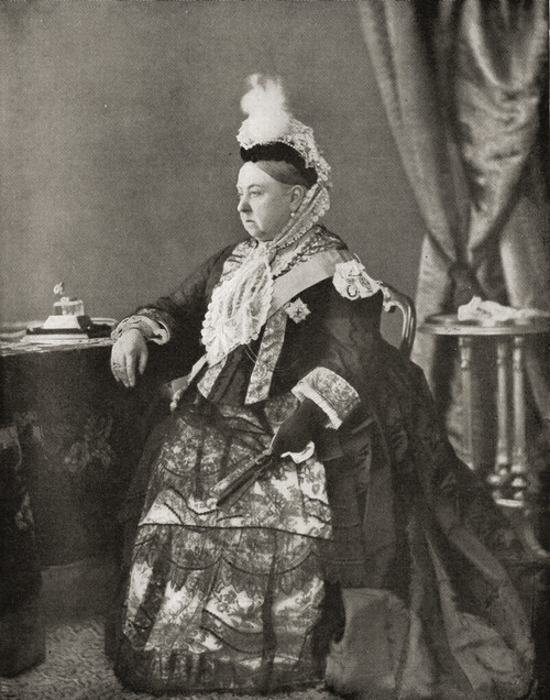 Queen Victoria, 1819-1901, In The Dress Worn By Her At The Jubilee