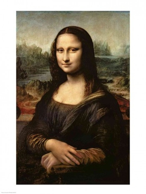 Mona Lisa c.1503-6 Poster Print by Leonardo Da Vinci (18 x 24