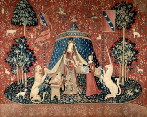 Lady and the Unicorn 15th Century Tapestry Musee National du Moyen