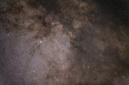 The Scutum star cloud in the northern summer Milky Way. Messier 11, the ...
