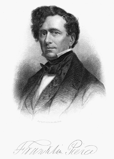 Franklin Pierce (1804-1869). /Nfourteenth President Of The United ...