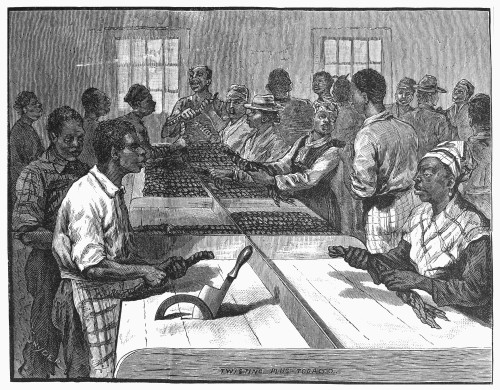 lynchburg tobacco Tobacco: Twisting, 1879. /Ntwisting Plug Tobacco At A Plant In Lynchburg,  Virginia. Line Engraving, 1879. Poster Print by Granger Collection - Item #  VARGRC0102075