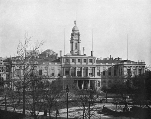 Nyc: City Hall, C1890. /Ncity Hall In New York City. Photograph, C1890 ...