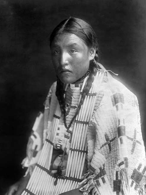 Sioux Woman C1907 Nred Elk Woman A Sioux Native American Woman Photographed By Edward S