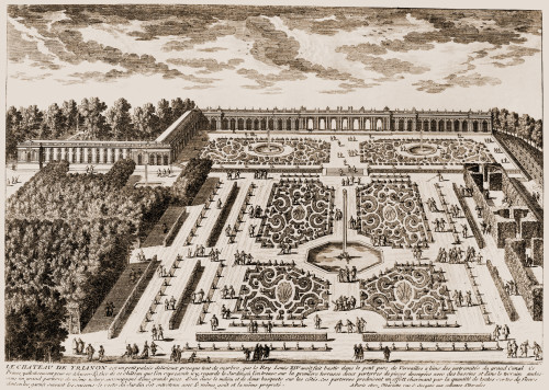 Versailles: Garden, 1685. /Ngardens Of The Petit Trianon At The