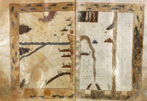 Map Of The World, 950. /Na Map Of The World, Centering On Jerusalem ...
