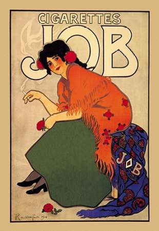 alphonse mucha cigarette job Cigarettes Job Poster Print by Alphonse Mucha - Item # VARPDX342248