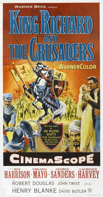 King Richard and the Crusaders Movie Poster Print (27 x 40) - Item ...