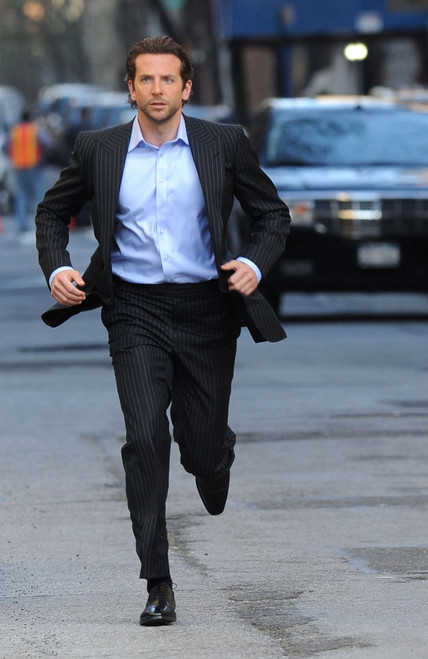 Bradley Cooper On Location Film Shoot For Limitless Shooting On Location,  5Th Avenue And 81Rst Street, Manhattan, New York, Ny April 1, 2010. Photo  By Kristin CallahanEverett Collection Celebrity - Item # VAREVC1001APDKH017  - Posterazzi