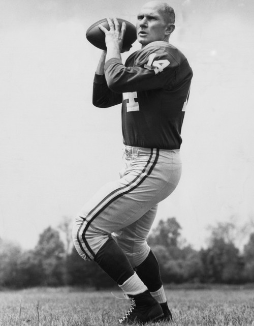 New York Giants Quarterback Y.A. Tittle History - Item