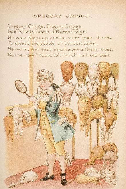 Nursery Rhyme And Illustration Of Gregory Griggs From Old