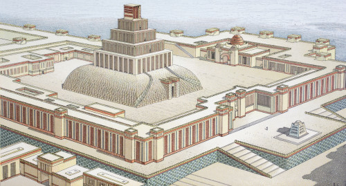 Possible Reconstruction Of An Assyrian Temple According To Charles