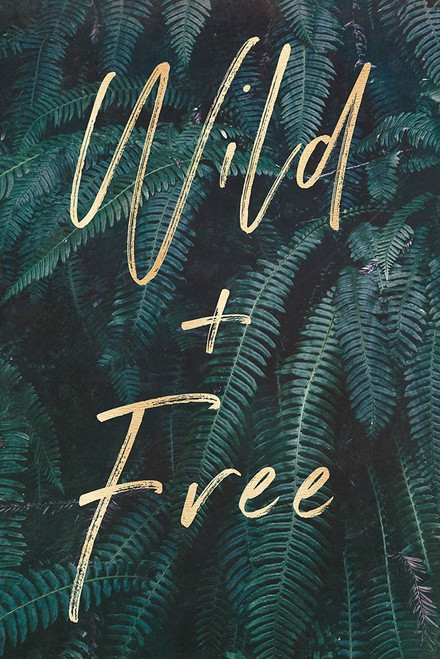 wild-and-free-gold-and-green-ferns-portrait-by-nature-magick-18-x-24