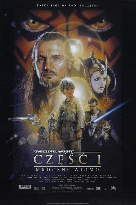 star wars phantom menace poster