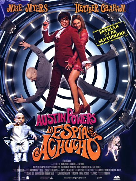 austin powers the spy who shagged me poster