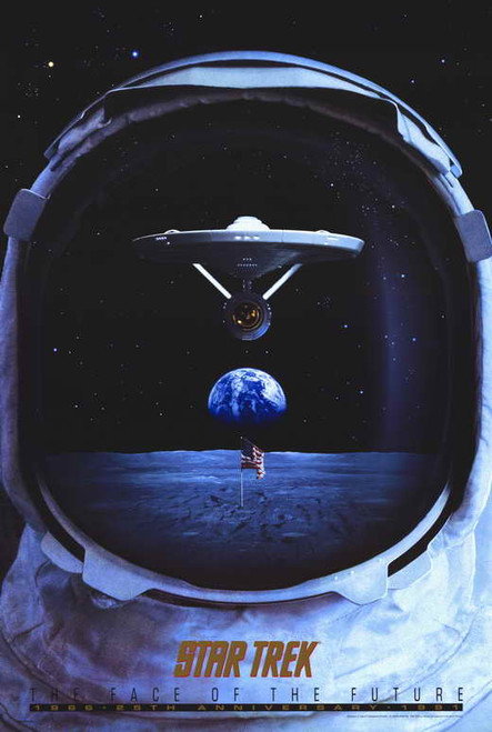Star Trek TV Series 25th Anniversary Movie Poster Print (11 x 17 ...