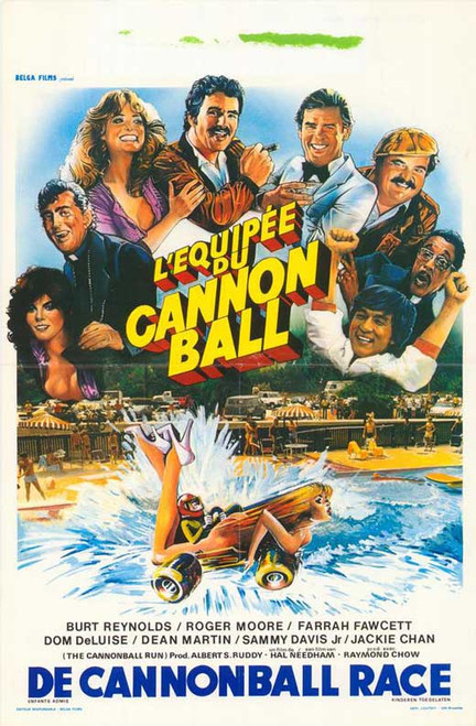 The Cannonball Run 80s Comedy Movie Poster T-shirt Per - Foto 7