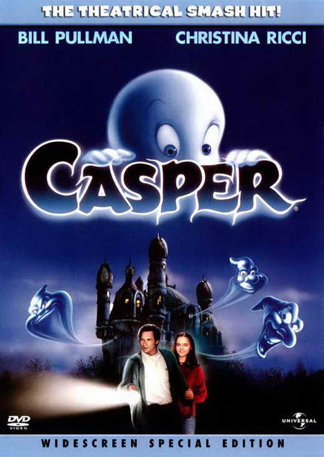 裏庭　ポスター　CASPER Poster - Casper Movie Poster Family Film Wall Art Friendly Ghost