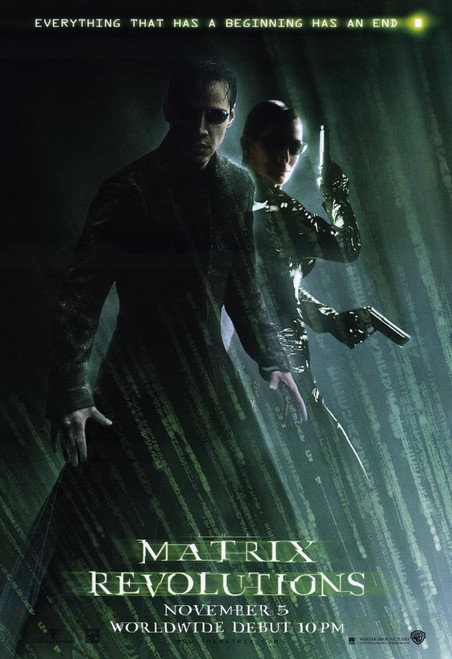 The Matrix Revolutions Movie Poster Print (11 x 17) - Item