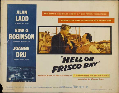 映画の小部屋 第1179回『地獄の埠頭Hell on Frisco Bay』1955年 | 九螺