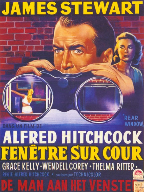 rear window original movie poster