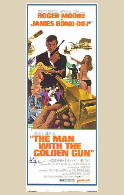 The Man with the Golden Gun Movie Poster Print (11 x 17) - Item ...