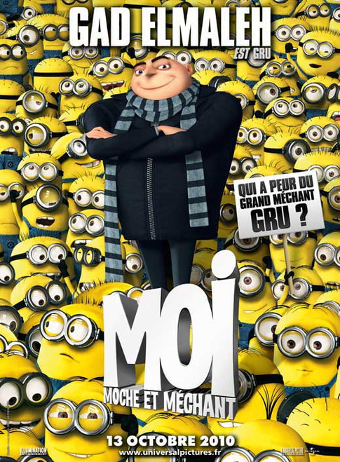 Poster Moi, Moche Et Méchant 2 - Despicable Me Minions Armés 40 X 50 Cm - Neuf Sous Blister - Réf. 50528