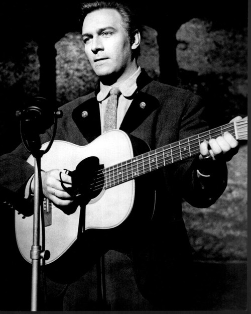 Christopher Plummer Playing Guitar In The Sound Of Music Black And ...