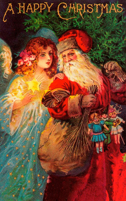 vintage christmas posters 24x36