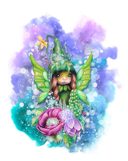 Green Fairy Poster Print - Pike Art Sheena - Posterazzi