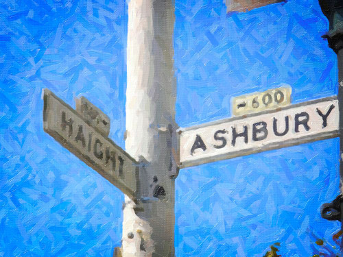 Haight Ashbury Poster Print - GST - Posterazzi